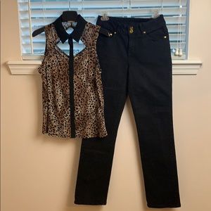 Top and Jeans by Randolph Duke Set